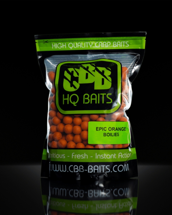 CBB HQ BAITS Epic Orange Boilies 20 mm/1 kg