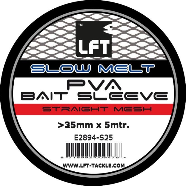 LFT PVA Slow Bait Sleeve >35mm x 5 meter