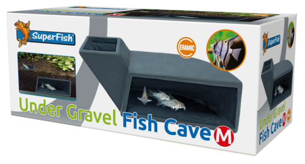 SuperFish Undergravel Fish Cave M